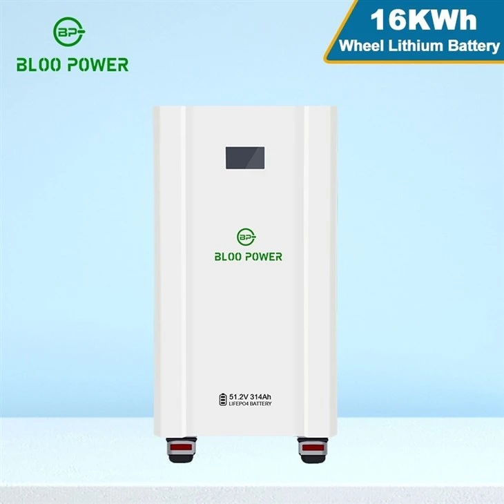 16Kwh সোলার স্টোরেজ গ্রেড A ব্যাটারি সেল চাকার সাথে