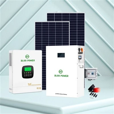 5KWh 5KW সোলার এনার্জি সিস্টেম হাইব্রিড DIY গৃহস্থালী BESS